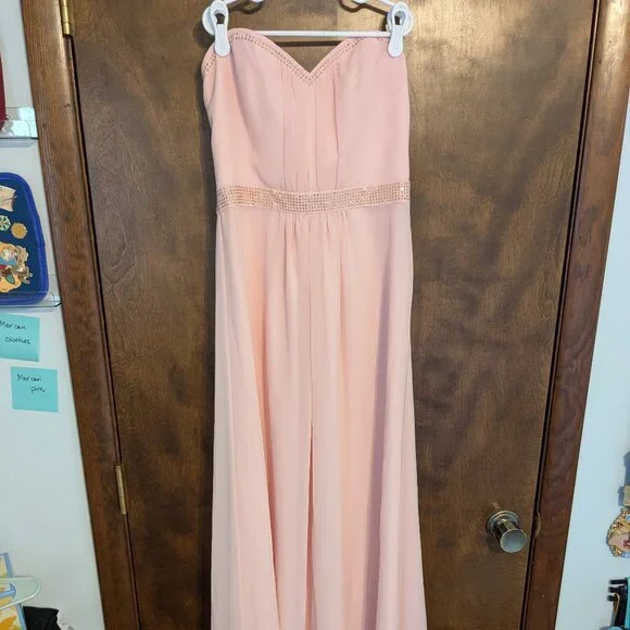 Ted Baker | Dresses | Ted Baker Pink Maxi Formal Dress | Poshmark